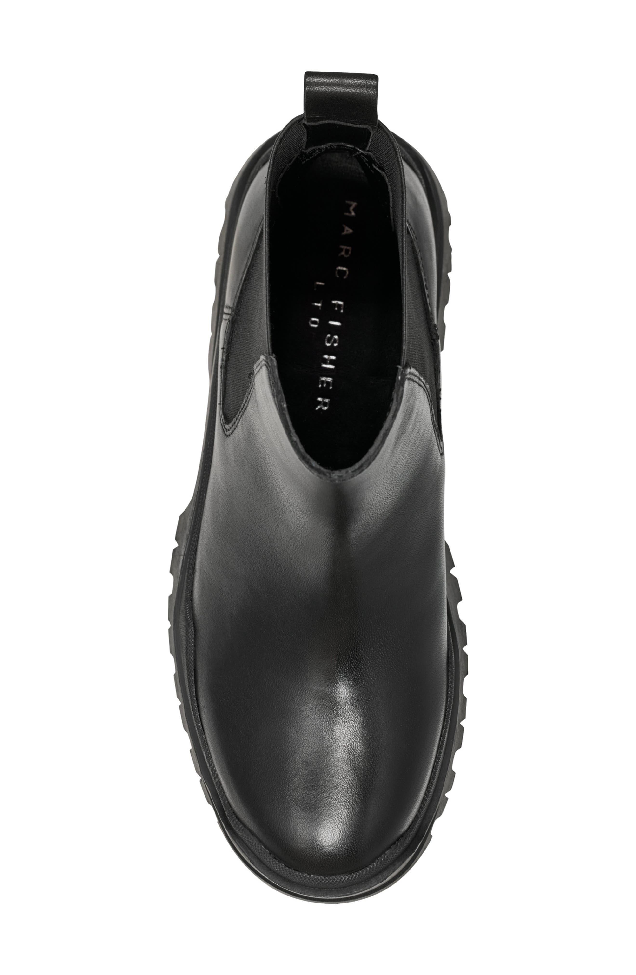 Marc Fisher LTD Farris Chelsea Boot, Alternate, color, Black