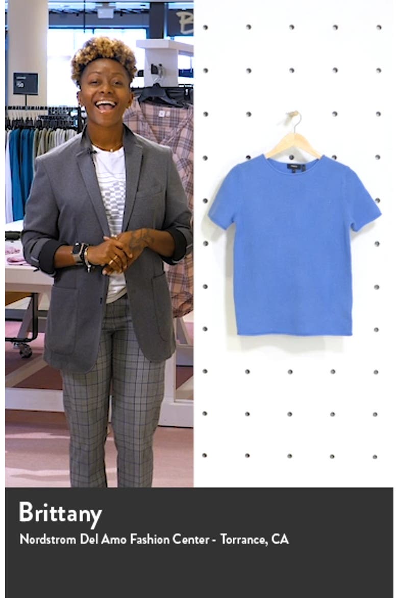 Tolleree Short Sleeve Cashmere Sweater video