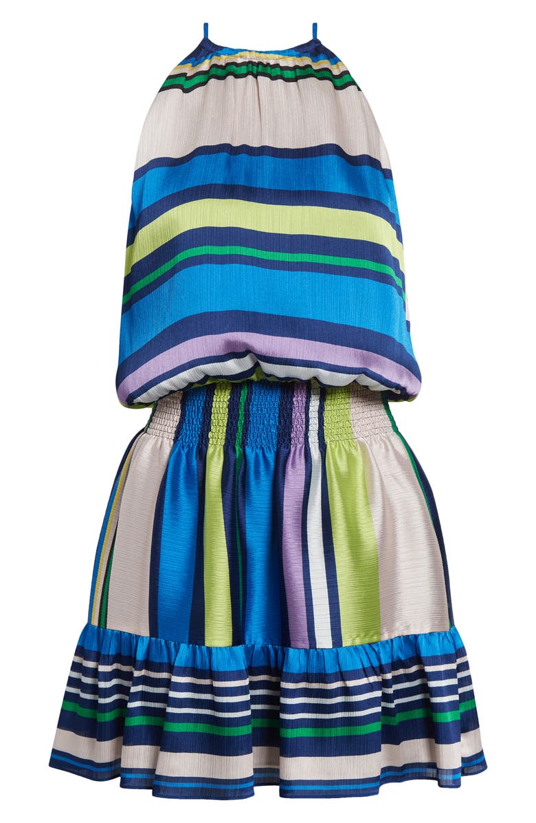 Ramy Brook Bettina Dress, Alternate, color, Ultramarine Stripe