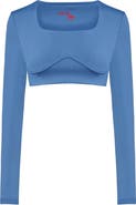 PCFG Free Heaven Long Sleeve Crop Top