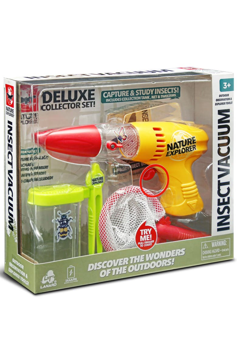 Lanard Nature Explorer Insect Vacuum Deluxe Collector Set, Main, color, Multicolored