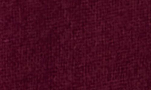 Amicale Cashmere Solid Wrap In Burgundy