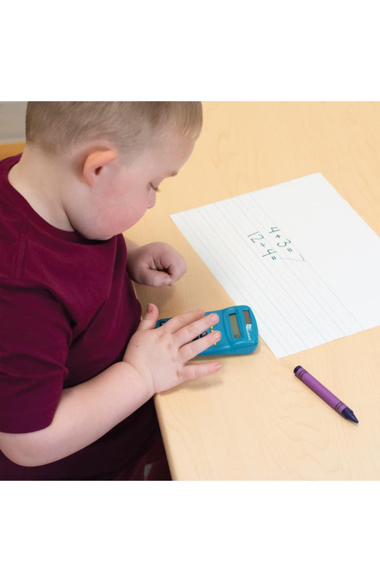 Kaplan Early Learning Company Primary Calculators - Set of 10, Alternate, color, Blue