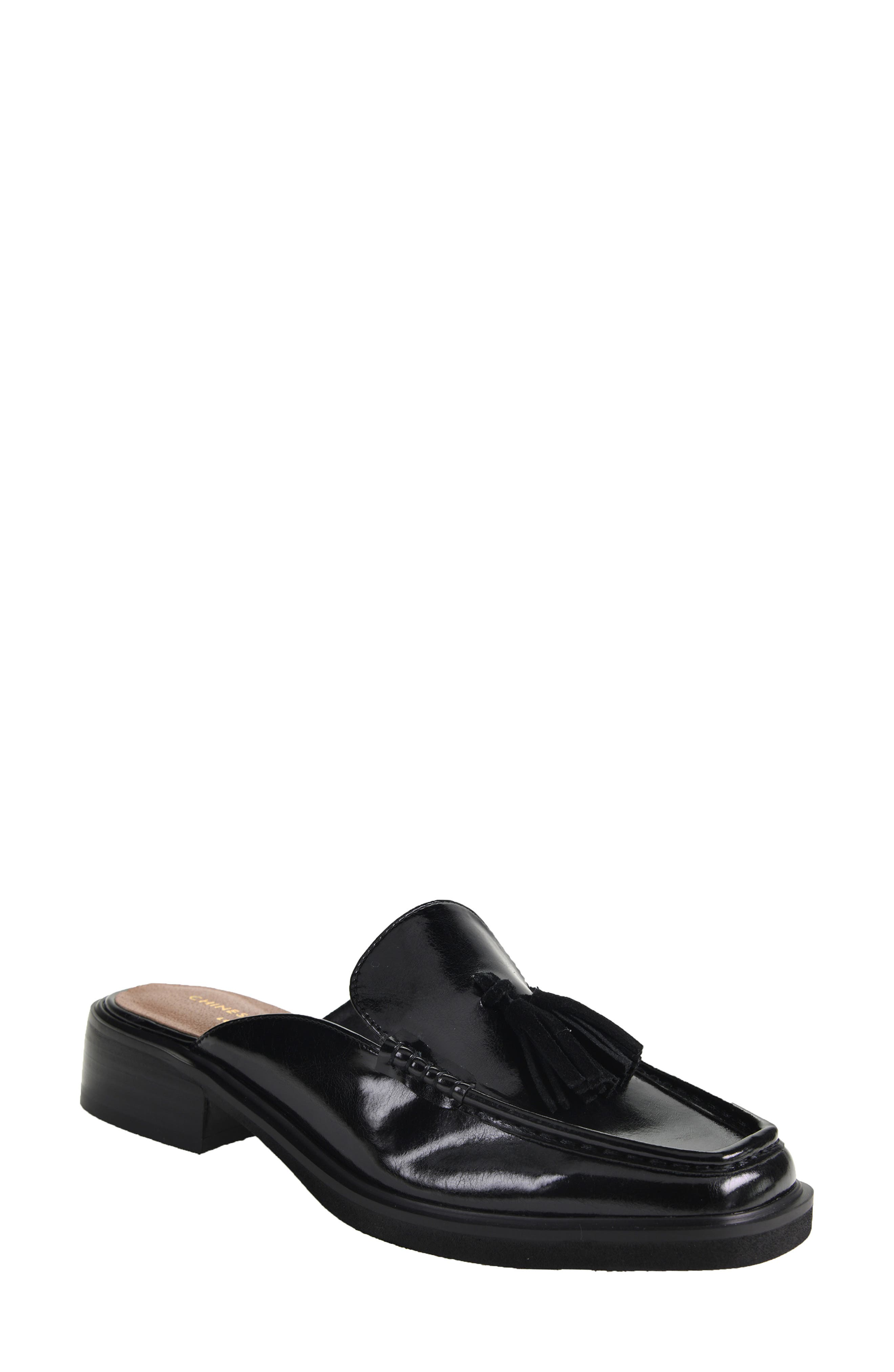 Chinese Laundry Samra Tassel Loafer, Main, color, Black