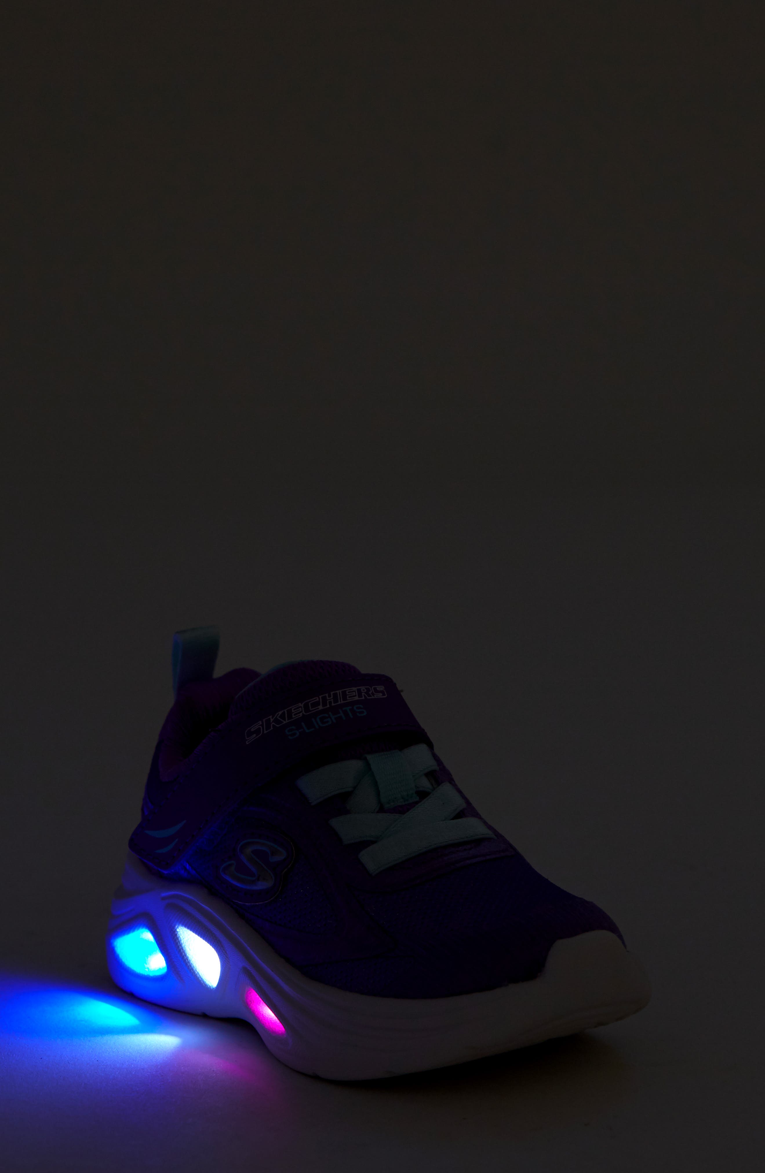 Kids' Sola Glow 2.0 - Dazzle Steps Light-Up Sneaker, Alternate, color, LAVENDER