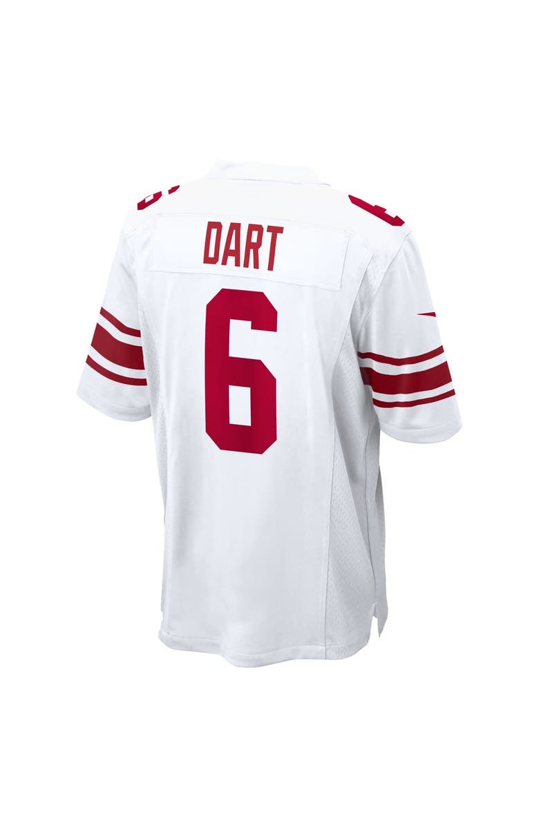 Nike Men's Nike Jaxson Dart White New York Giants Game Jersey, Alternate, color, White