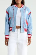 MOTHER The Three Strikes Varsity Jacket