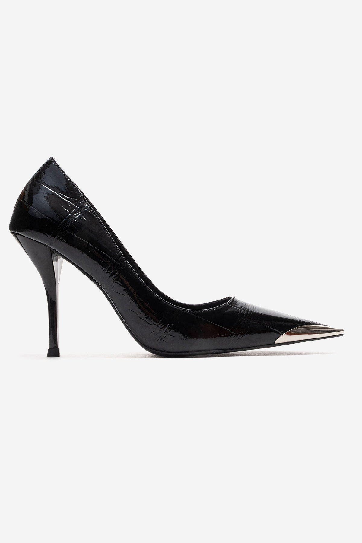 Alvena Stiletto Pump, Alternate, color, Black Print