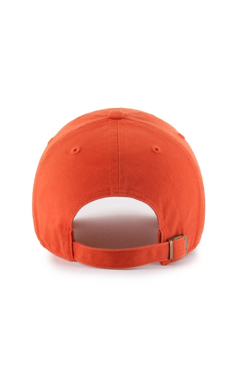 '47 Men's '47 Orange Virginia Cavaliers Vault Clean Up Adjustable Hat, Alternate, color, 