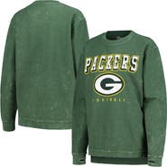 G-III 4HER BY CARL BANKS Women's G-III 4Her by Carl Banks Green Green Bay Packers Comfy Cord Pullover Sweatshirt