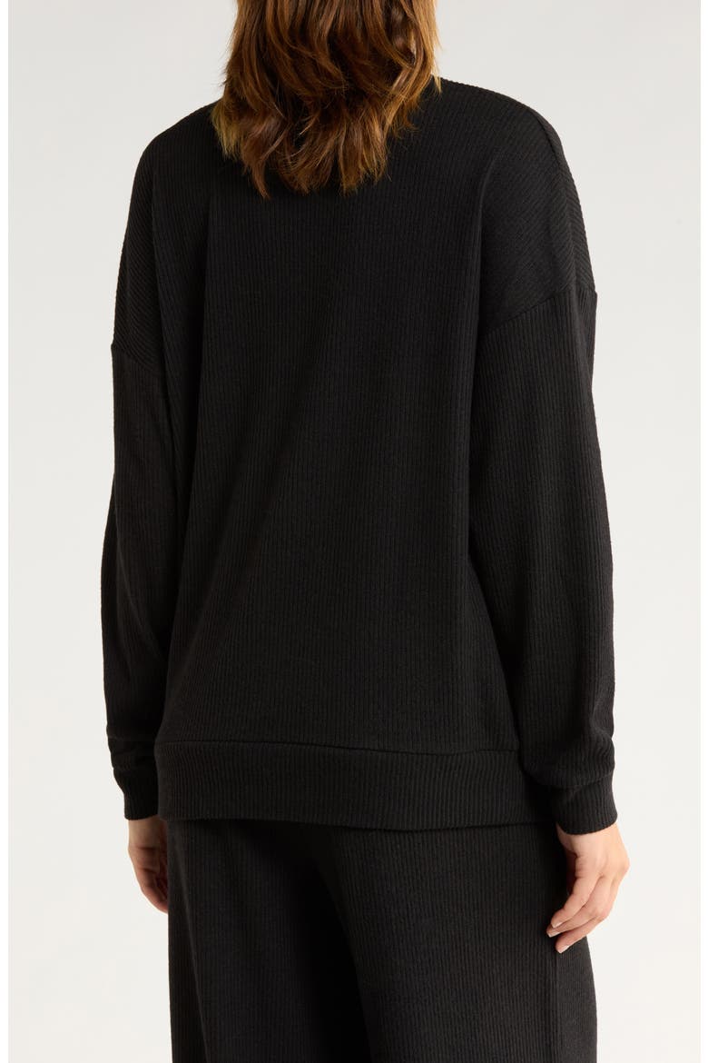 Crewneck Sweatshirt, Alternate, color, BLACK