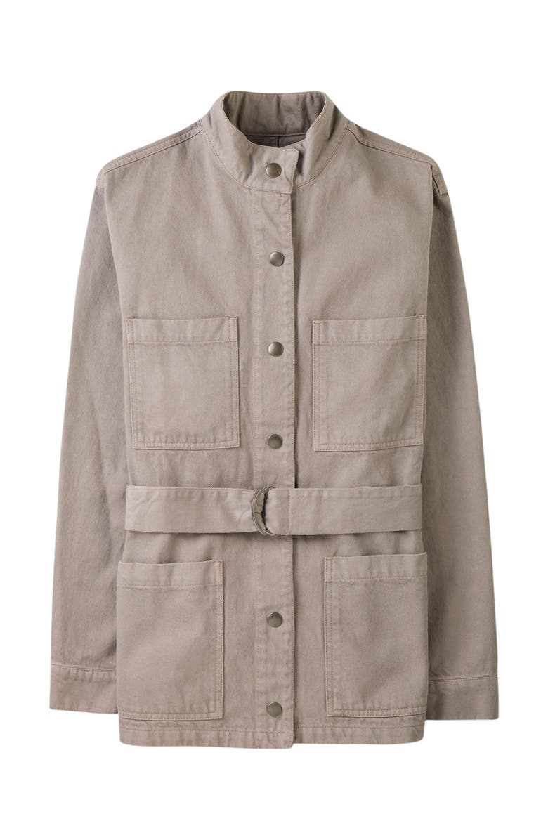 Celtic & Co. Canvas Safari Jacket, Alternate, color, Taupe