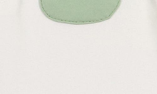 Maniere Manière Kids' Sunshine Rainbow Henley In White