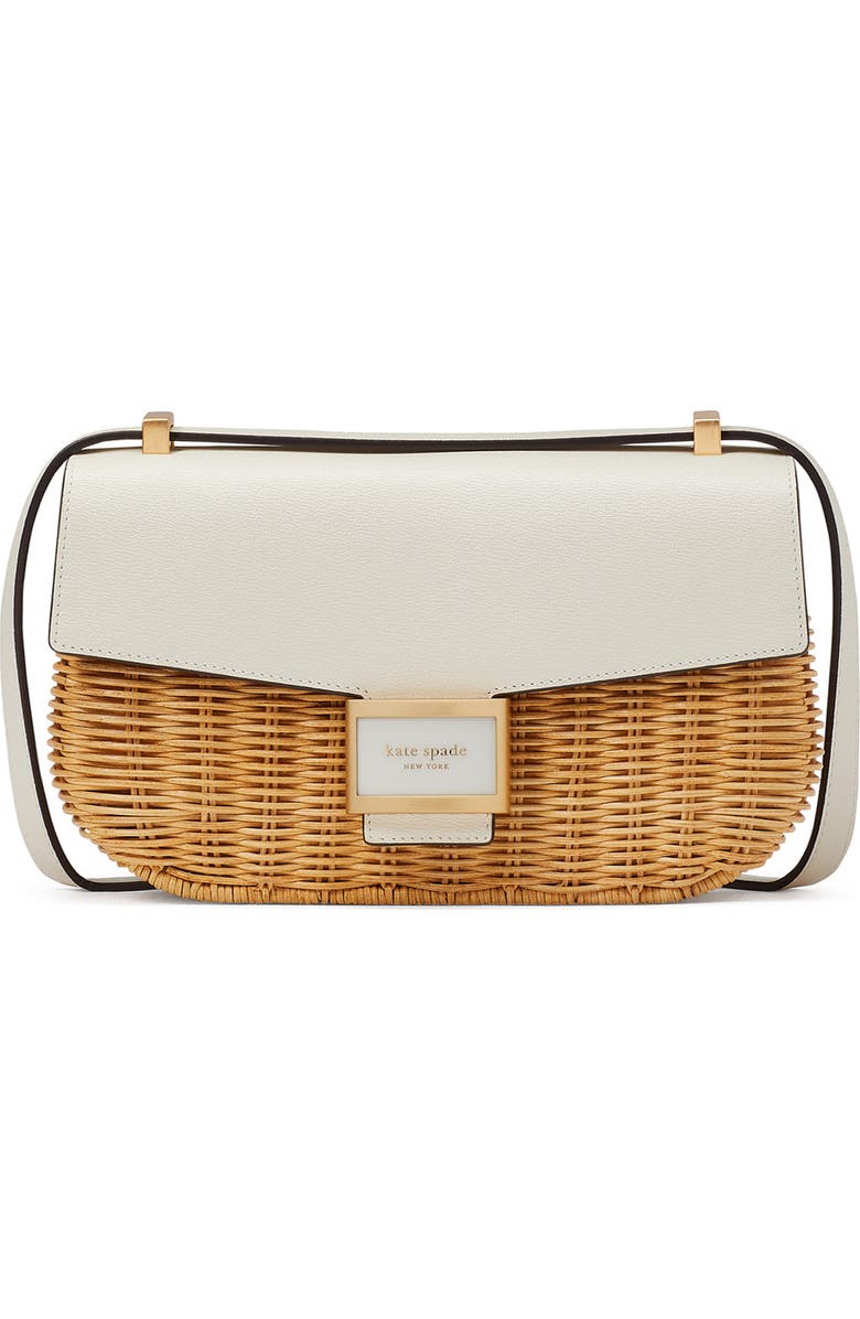 Kate Spade New York medium katy wicker shoulder bag, Main, color,