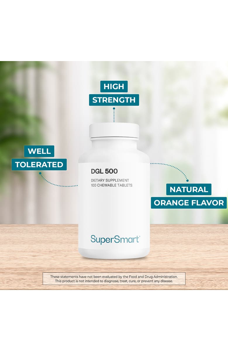 SuperSmart DGL Supplement 3000mg, Alternate, color, NO COLOR