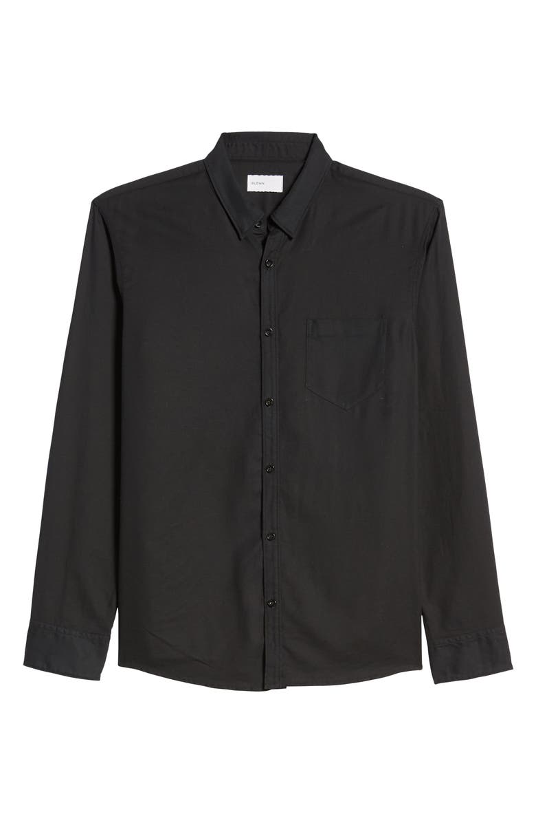 BLDWN Cori Solid Button-Up Shirt, Alternate, color, 
