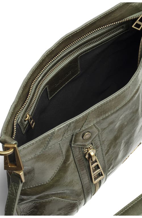 Zadig & Voltaire Sunny Mood Vintage Crossbody Bag In Black