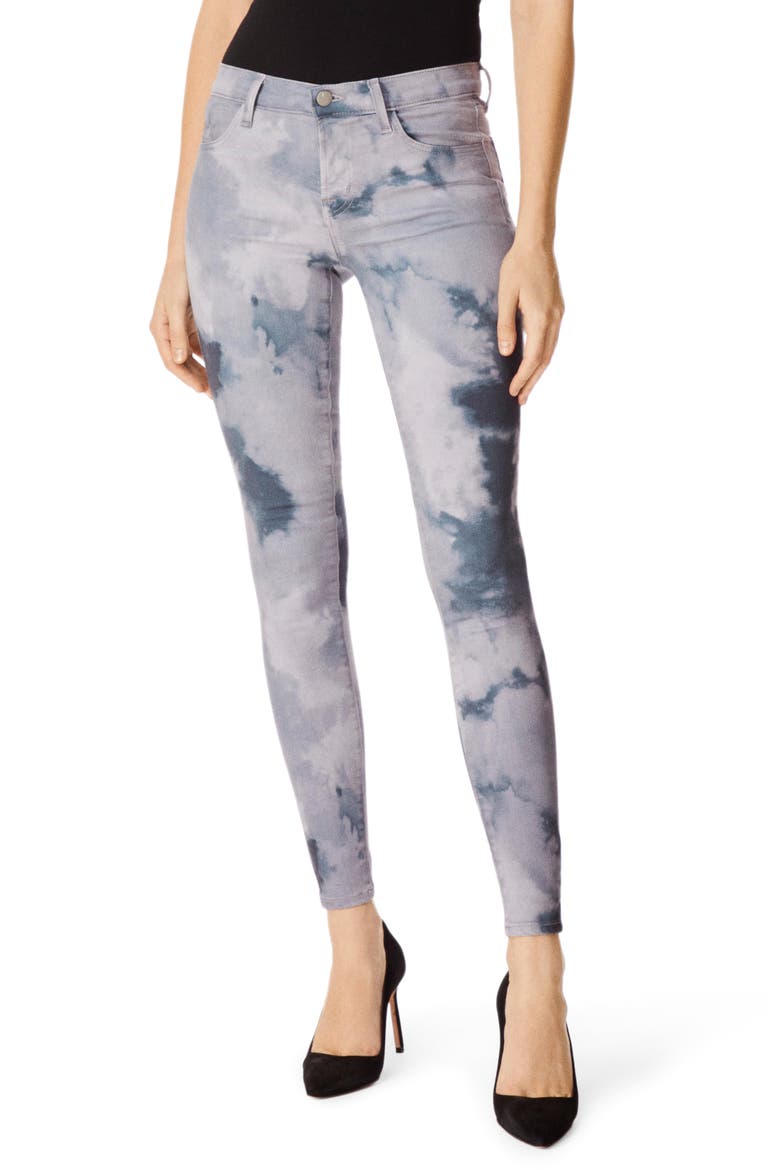 620 Tie Dye Super Skinny Jeans, Main, color, PILEUS