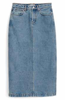 Alex Mill Ruby Denim Midi Skirt