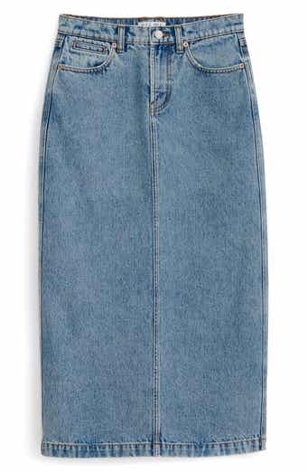 Alex Mill Ruby Denim Midi Skirt