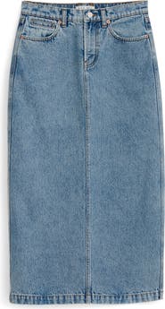 Alex Mill Ruby Denim Midi Skirt