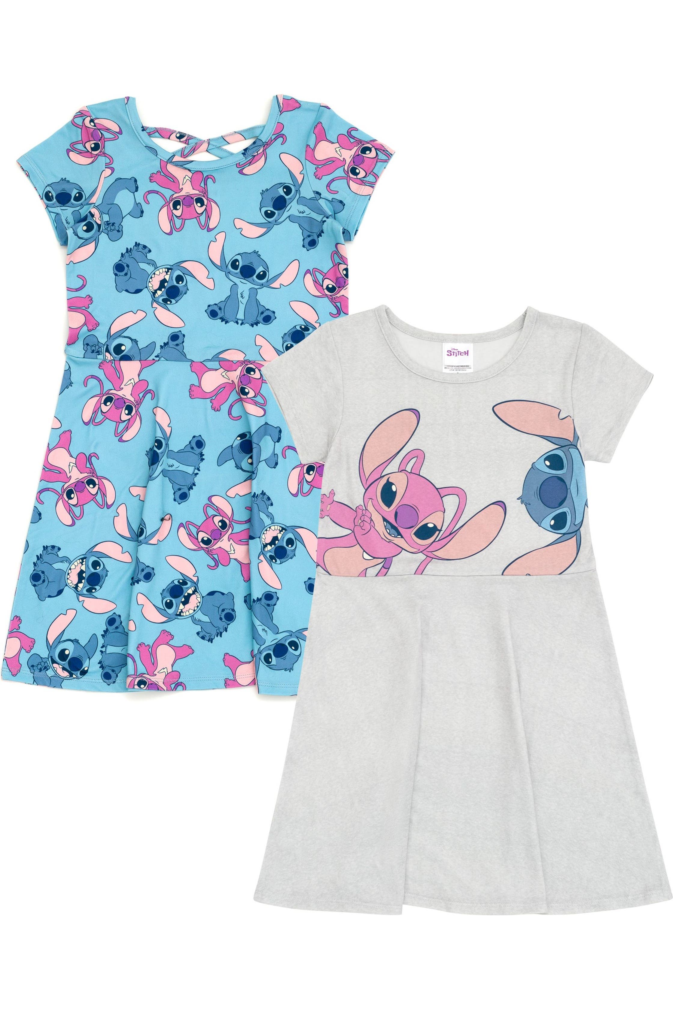 Stitch Angel Blue Grey