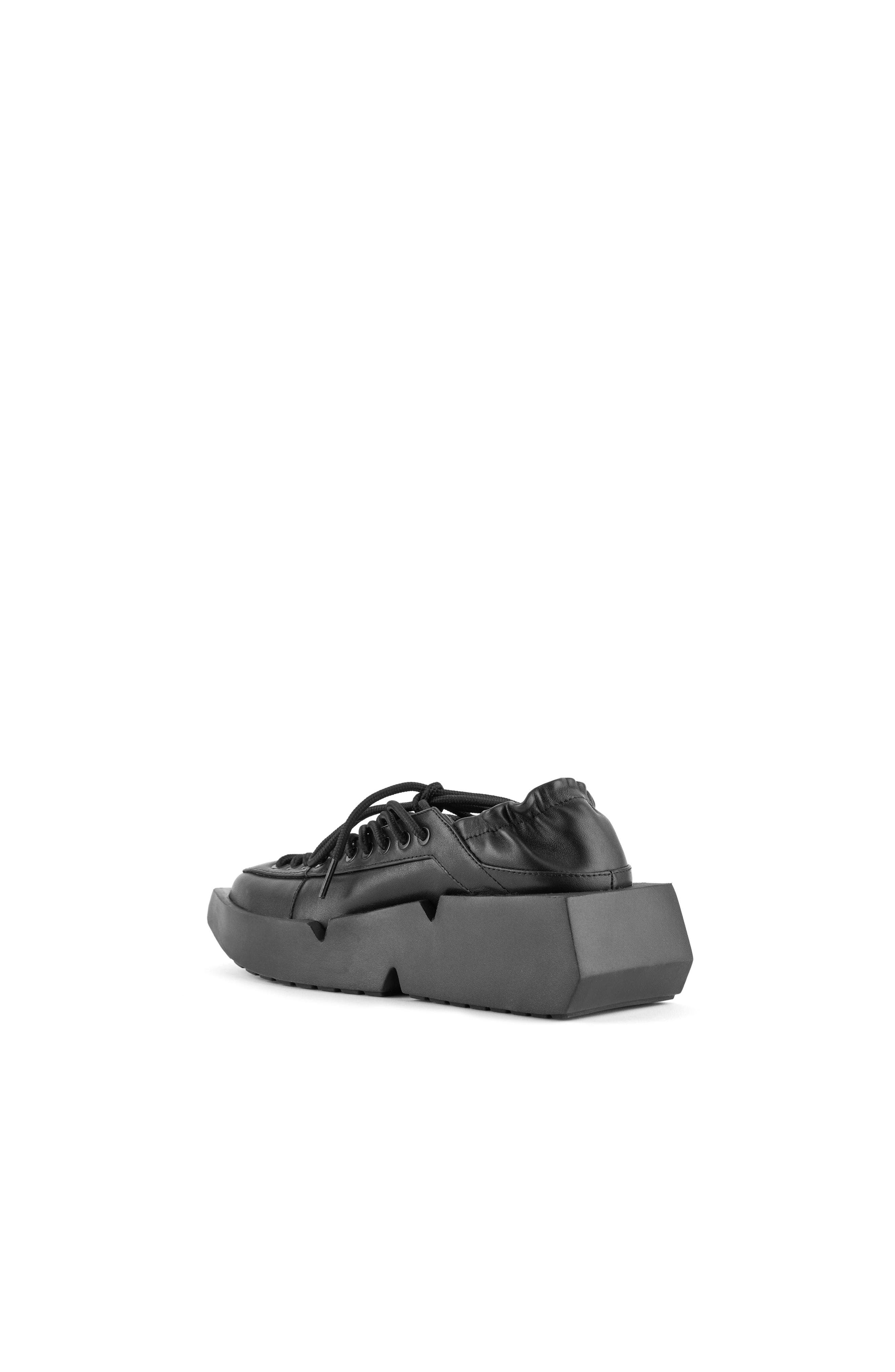 Mega Lacey Sneakers, Alternate, color, Black