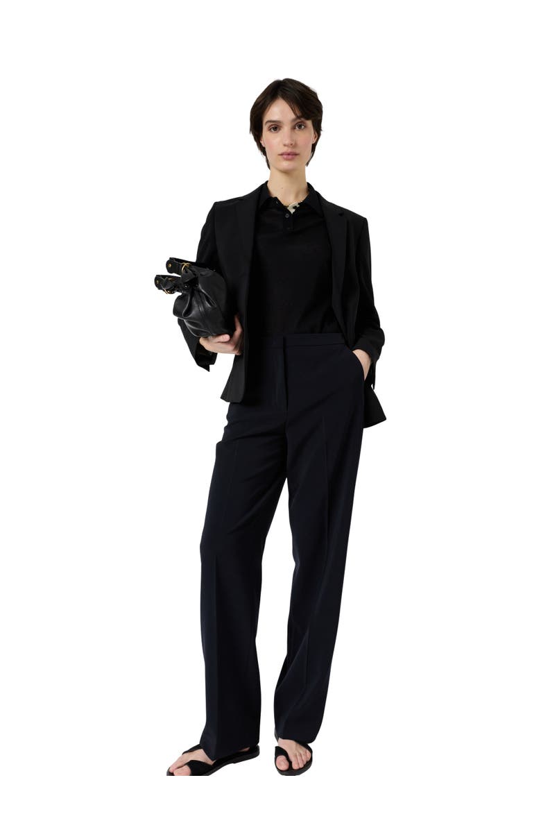 GERARD DAREL Alycia Straight Leg Pants, Alternate, color, Navy Blue