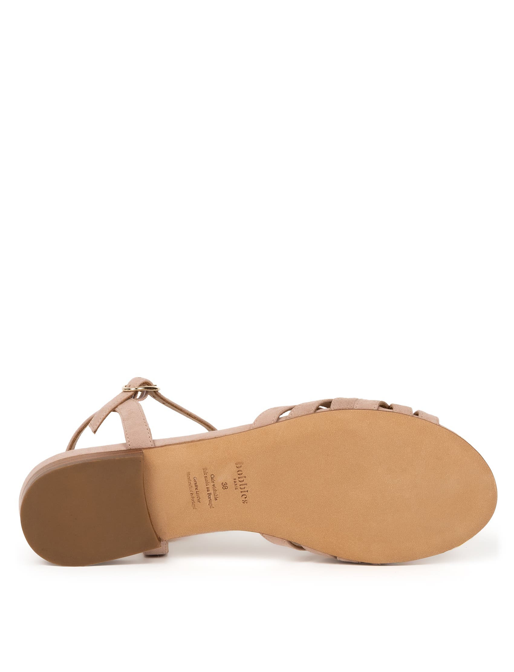 Ellis Flat Sandals, Alternate, color, Rosy Nude