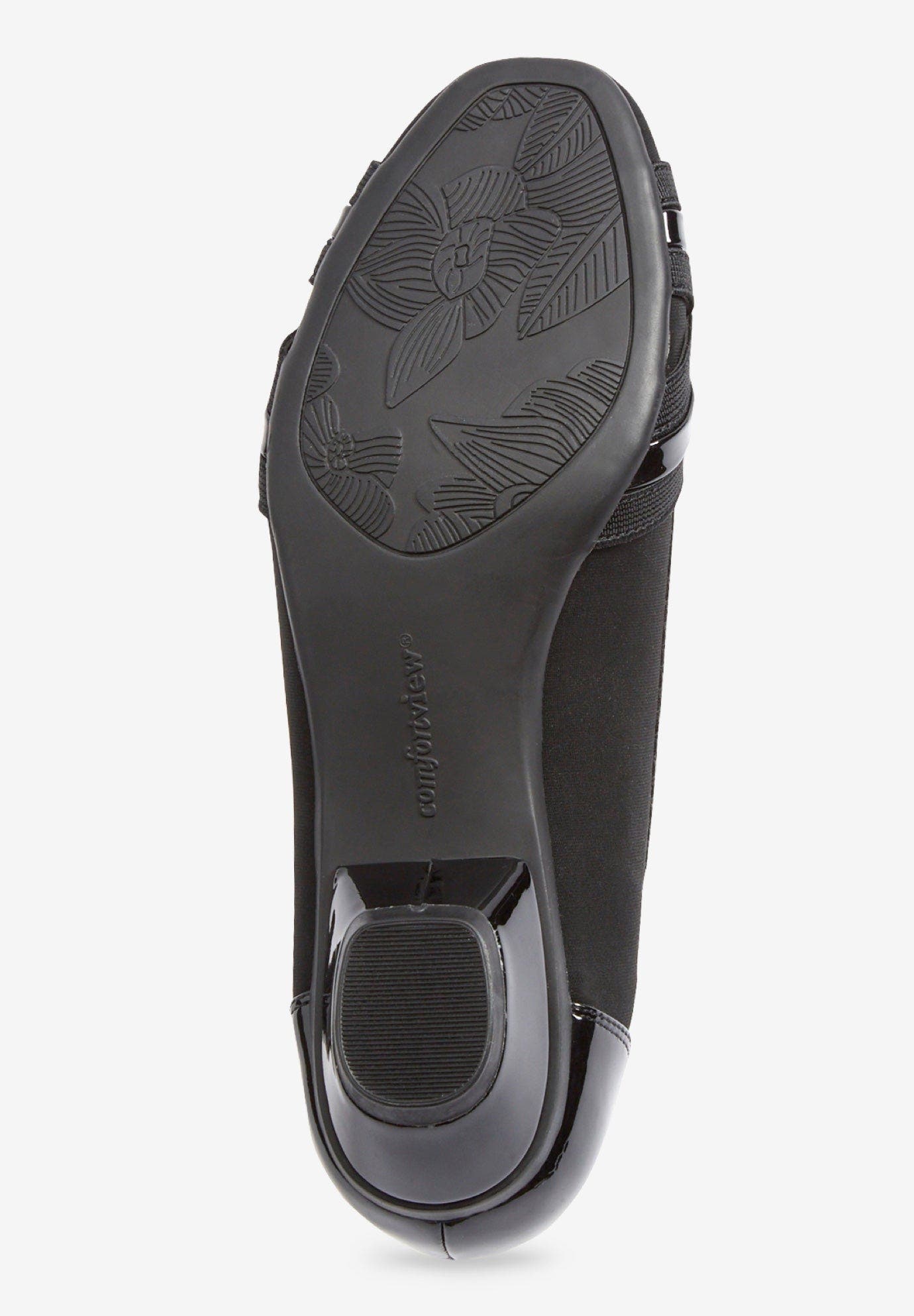 Comfortview The Quinlan Slip On Pump, Alternate, color, Black