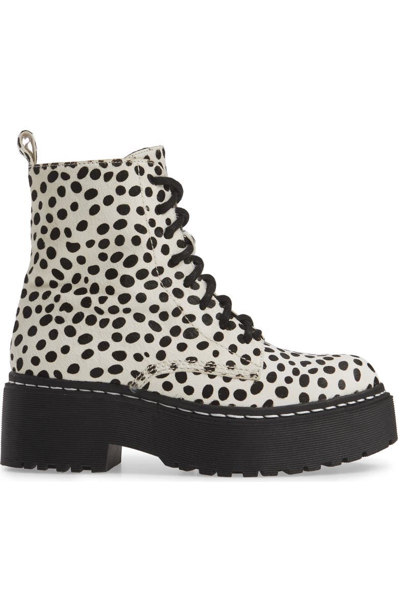 Jeffrey Campbell District-F Genuine Calf Hair Platform Boot, Alternate, color,
