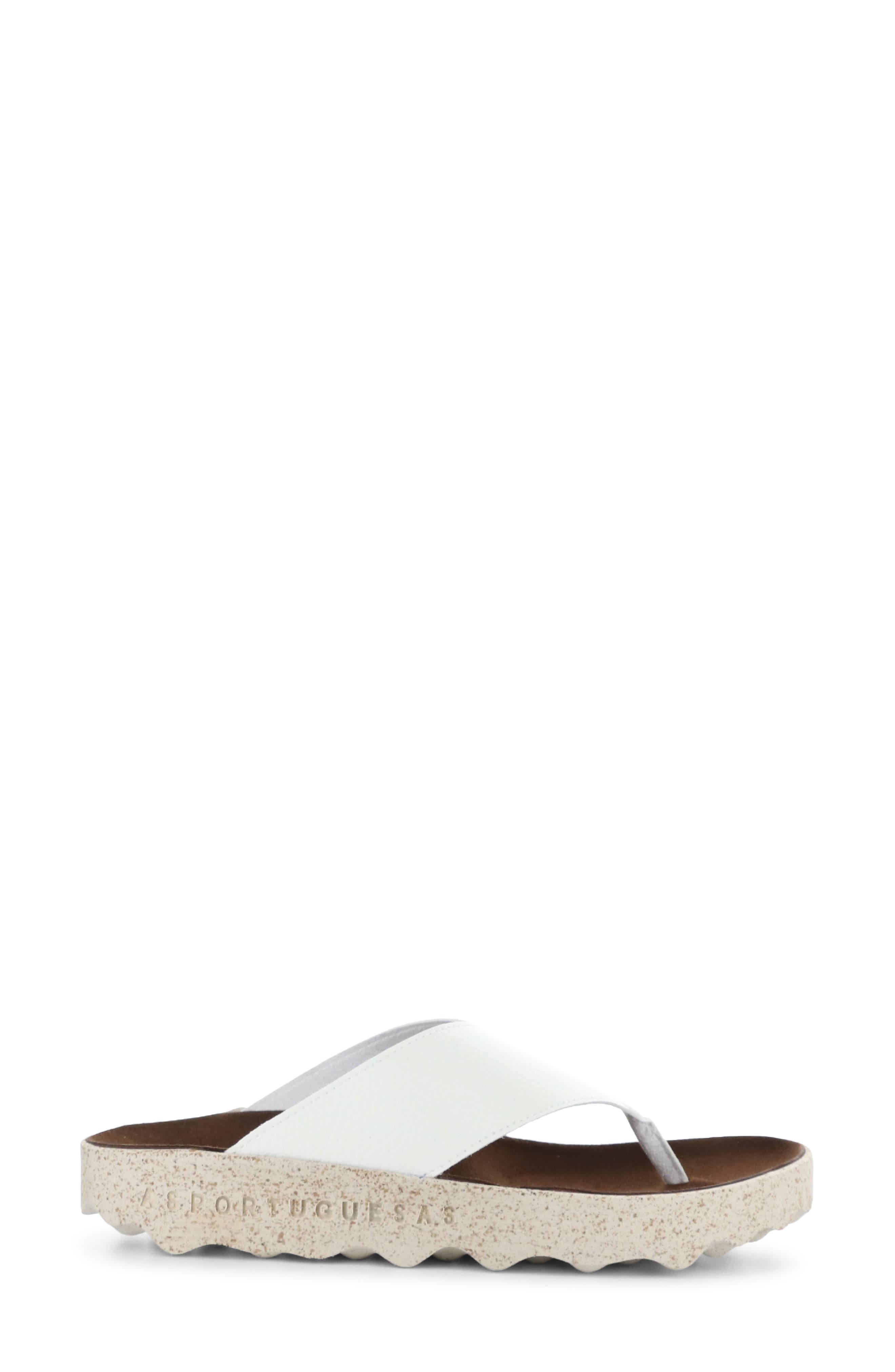 Cami Platform Flip Flop, Alternate, color, 006 WHITE ECO FAUX L