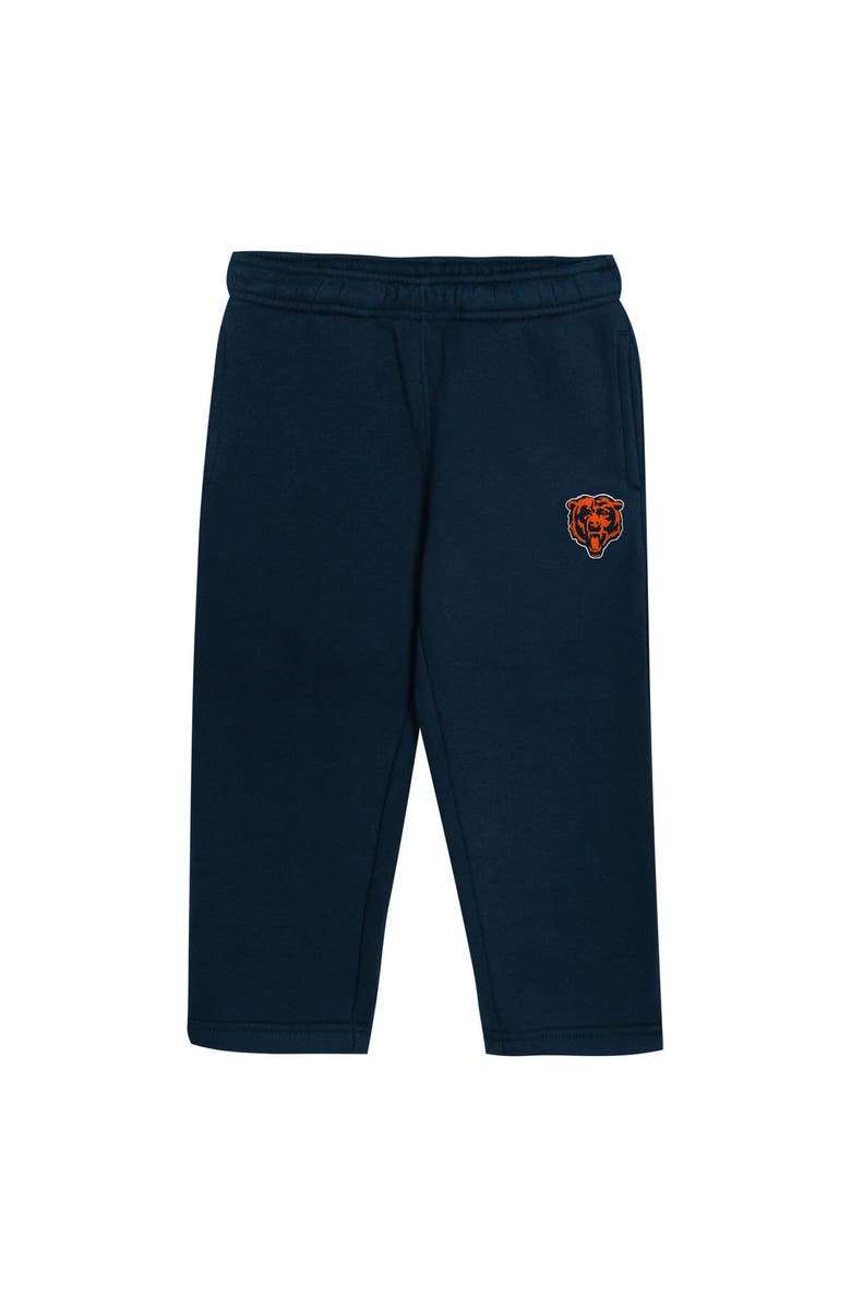 Outerstuff Toddler Outerstuff Navy Chicago Bears Lineman Fleece Hoodie & Pants Set, Alternate, color, Navy