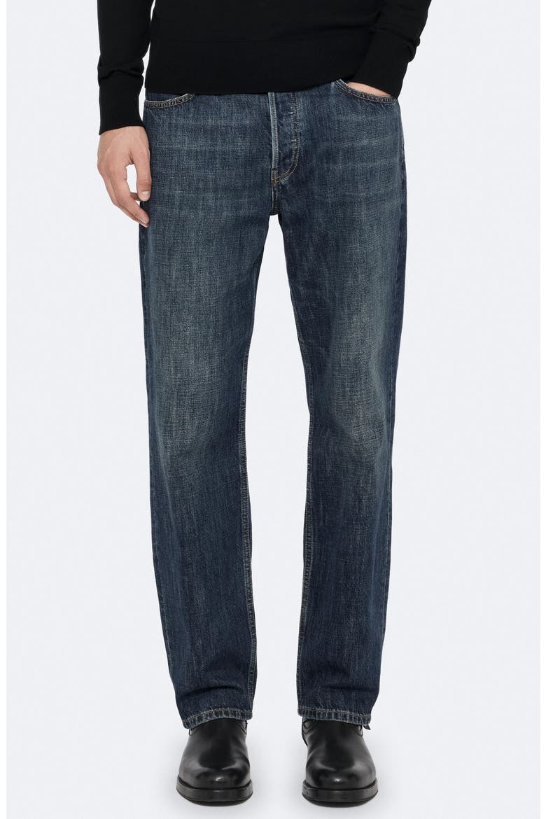 Straight Leg Jeans, Main, color, DARK INDIGO