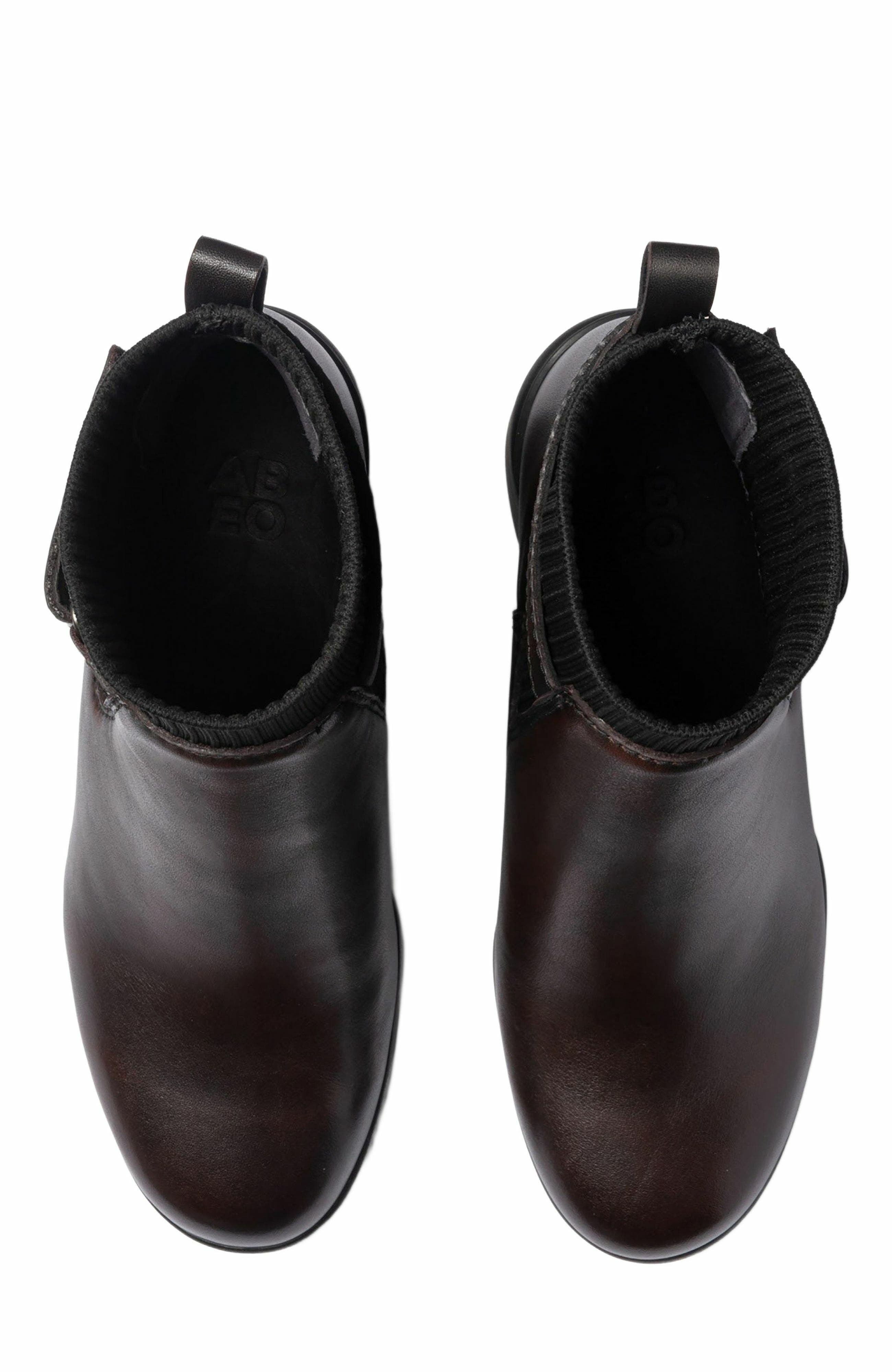 Metropolis Strap Boot, Alternate, color, Burgundy - Metatarsal
