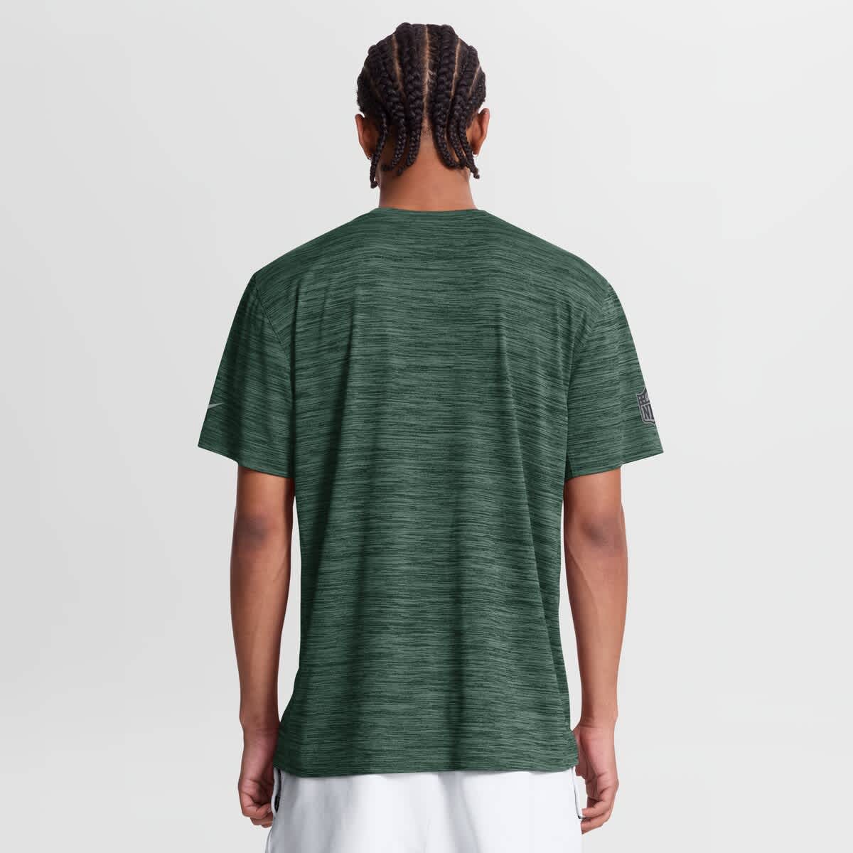Men's Nike Green Green Bay Packers Sideline Double Covered Dri-FIT Velocity T-Shirt - image 2