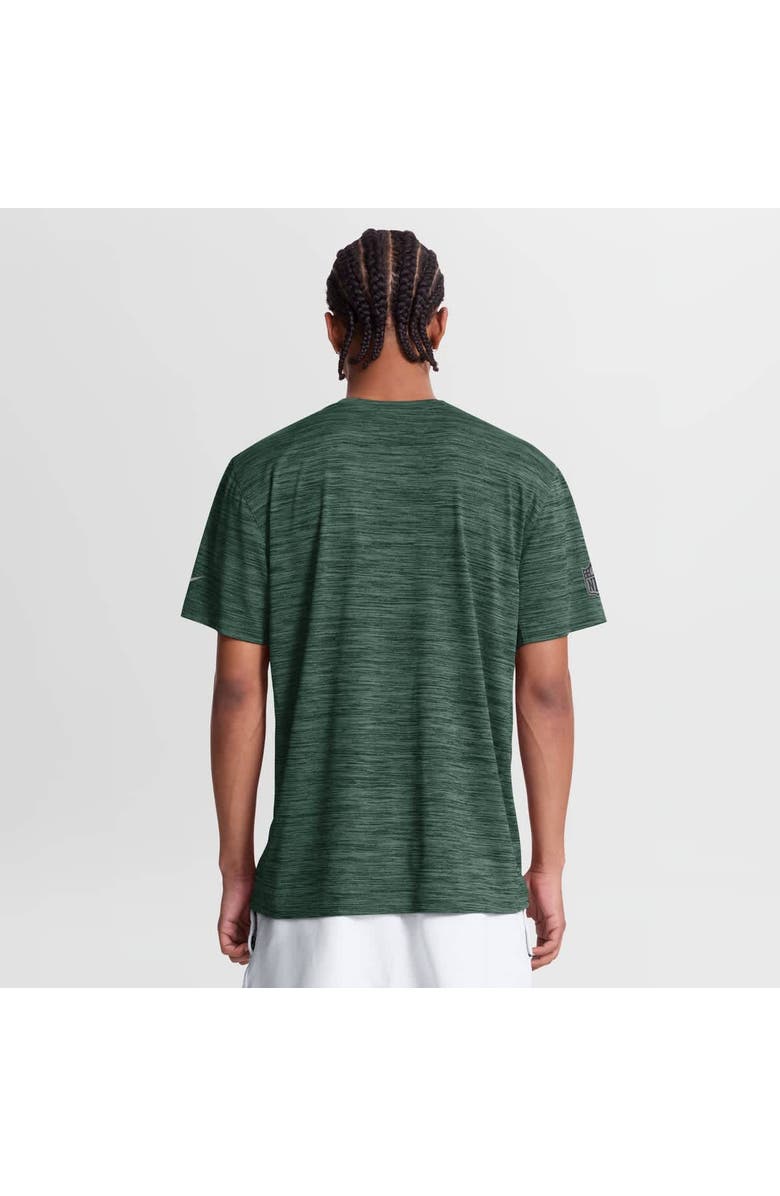 Nike Men's Nike Green Green Bay Packers Sideline Double Covered Dri-FIT Velocity T-Shirt, Alternate, color, Green