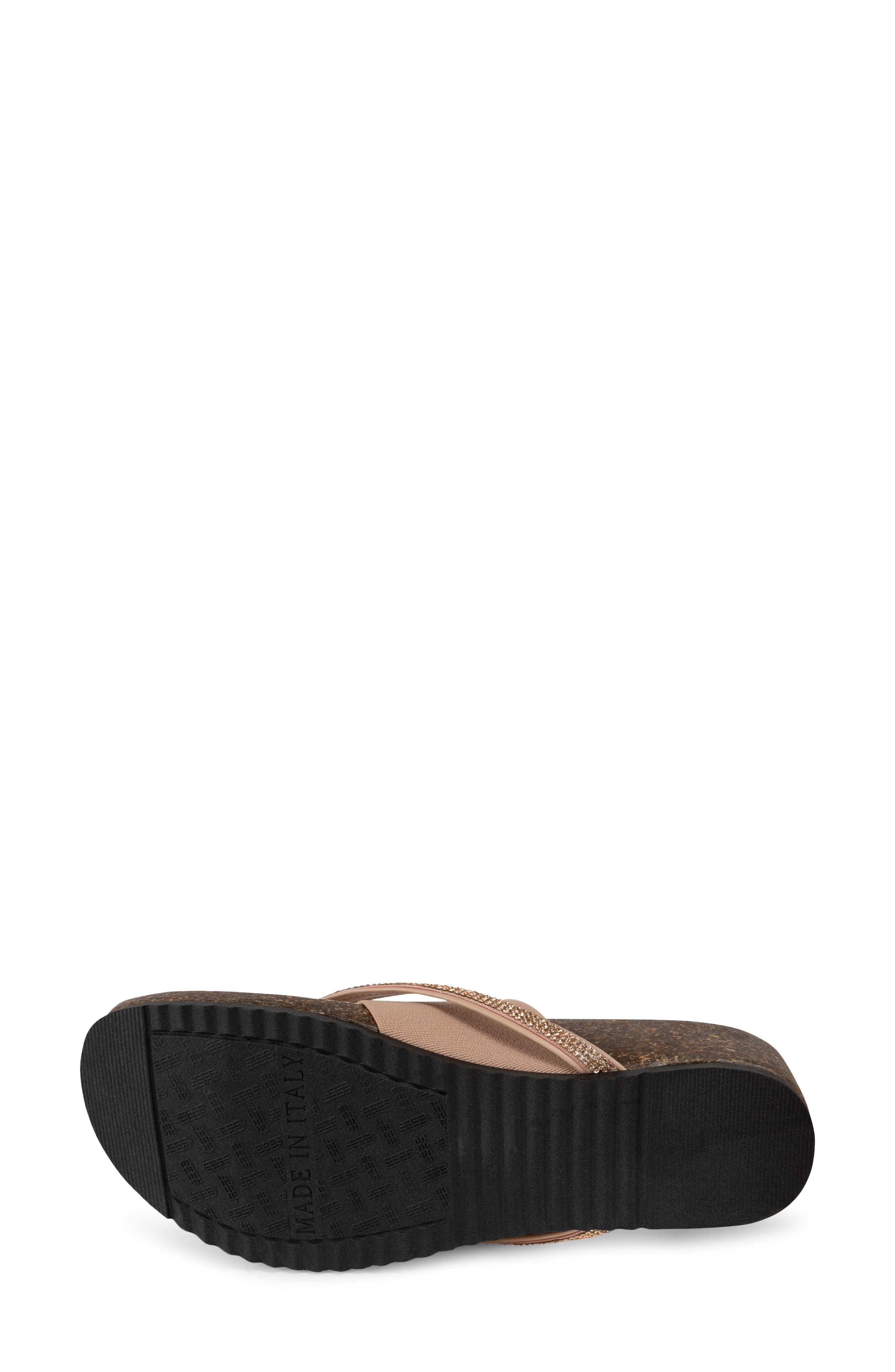 ITALIAN SHOEMAKERS Ziona Wedge Sandal, Alternate, color, Natural