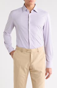 BOSS Hank Kent Slim Fit Performance Stretch Dress Shirt