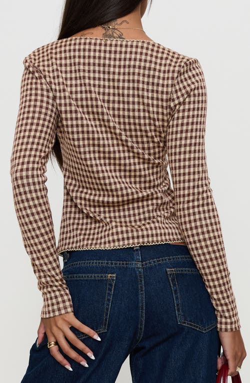 Princess Polly Maemi Front Tie Crop Top