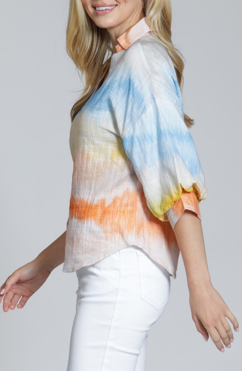 APNY Blouson Sleeve Button-Up Shirt, Alternate, color,