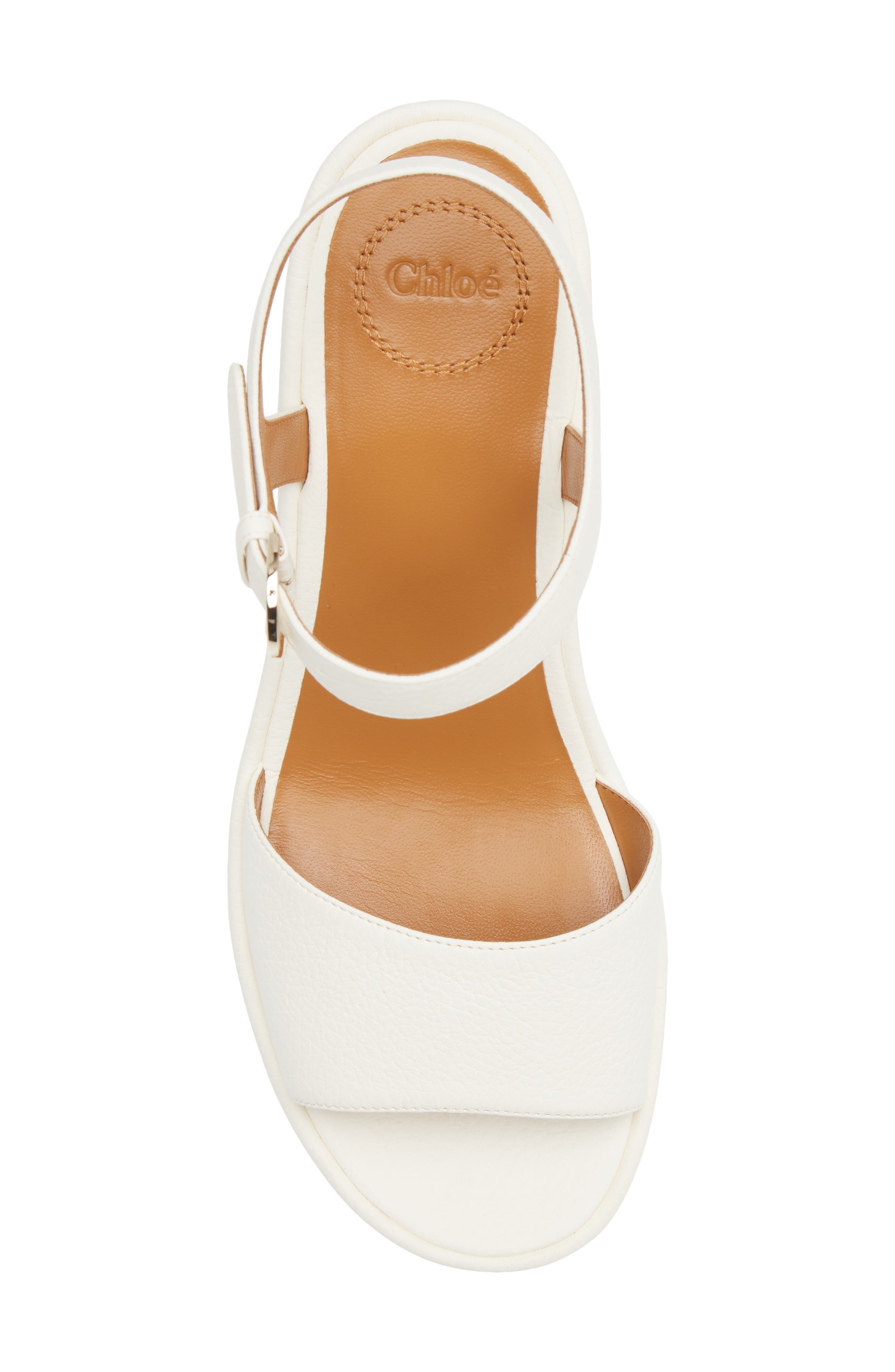 Chloé Odina Platform Sandal, Alternate, color, 