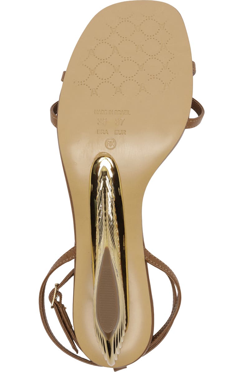 Arezzo Luma Ankle Strap Wedge Sandal, Alternate, color, Soul Natural