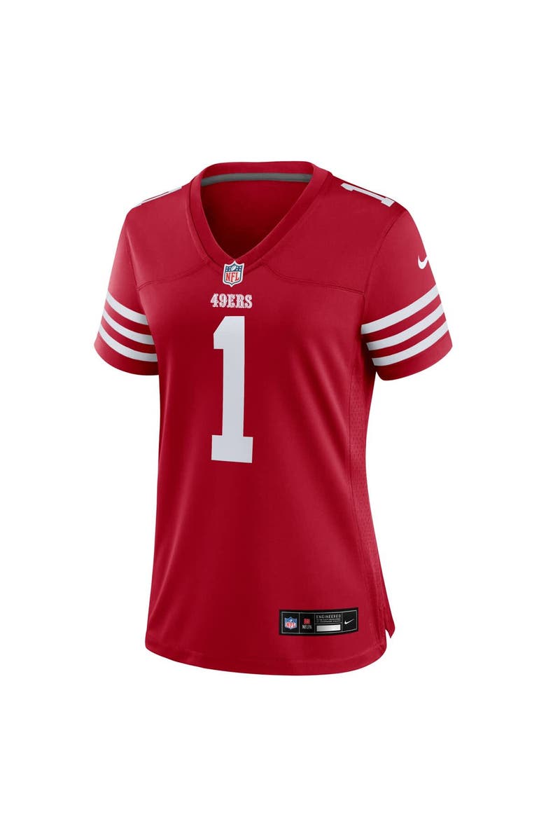 Nike Women's Nike Deebo Samuel Sr Scarlet San Francisco 49ers Game Jersey, Alternate, color, 