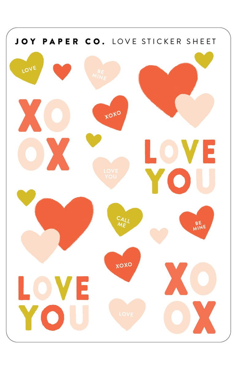 Joy Paper Co. The Beary Best Kids Mini Valentines Set of 12, Alternate, color, White, Brown, Black, Orange