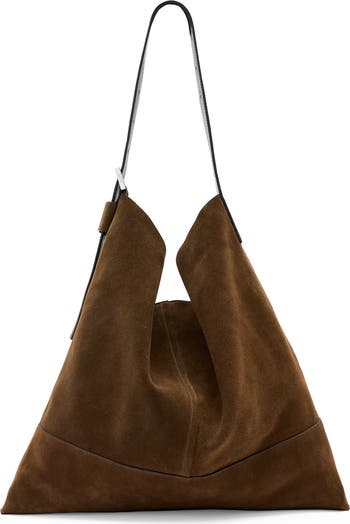 Asha Suede Shoulder Bag