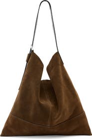 AllSaints Asha Suede Shoulder Bag