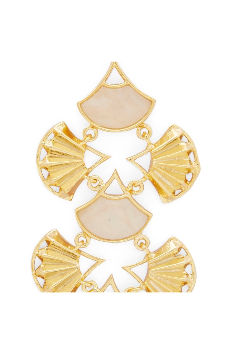Dhwani Bansal Pankha Earrings, Alternate, color, Gold Plated