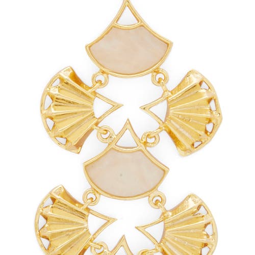 Dhwani Bansal Pankha Earrings In Gold