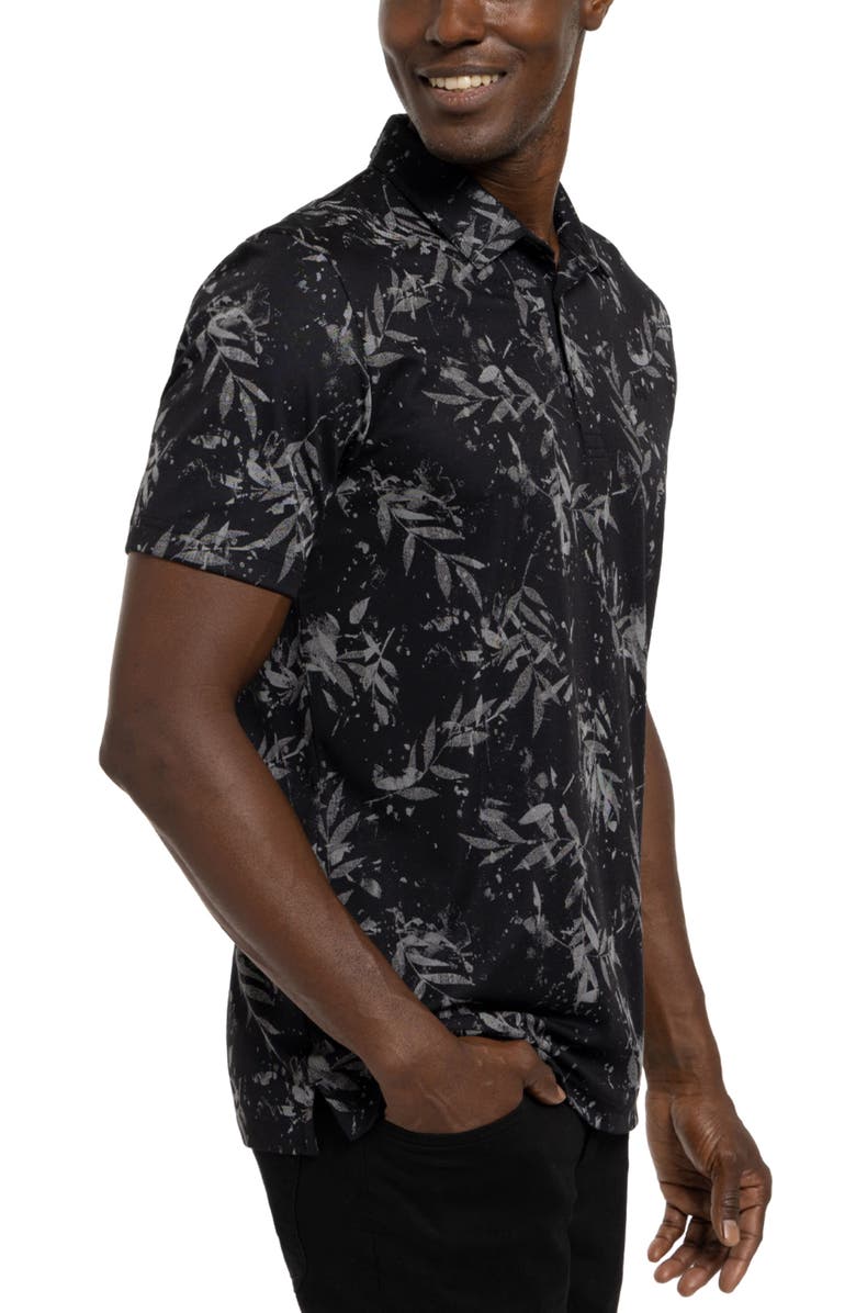 TravisMathew The Riegel Short Sleeve Cotton Blend Button-Up Shirt, Alternate, color, 